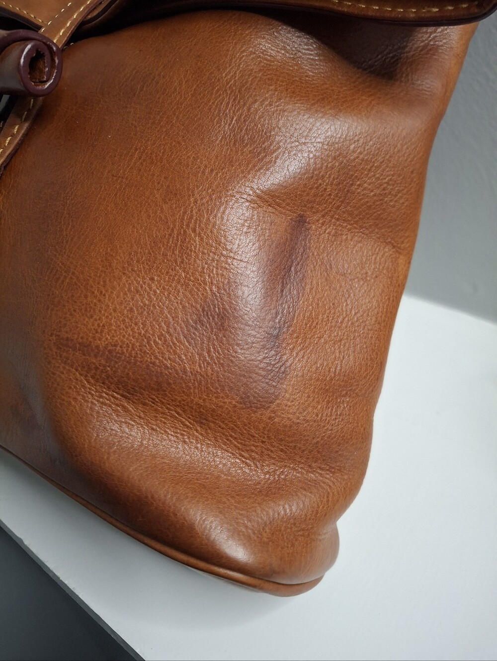 Dooney & Bourke Florentine Medium Toggle Crossbody Natural Leather - Picture 5 of 7